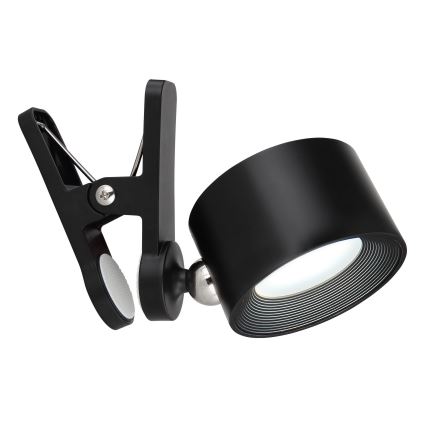 Globo - LED Prigušiva stona lampa na dodir 4u1 LED/4W/5V 3000/4000/5000K 1200 mAh crno