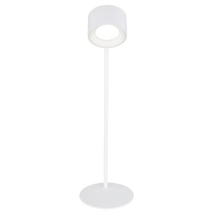 Globo - LED Prigušiva stona lampa na dodir 4u1 LED/4W/5V 3000/4000/5000K 1200 mAh bela