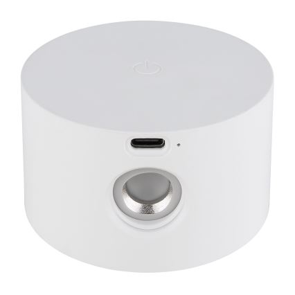 Globo - LED Prigušiva stona lampa na dodir 4u1 LED/4W/5V 3000/4000/5000K 1200 mAh bela