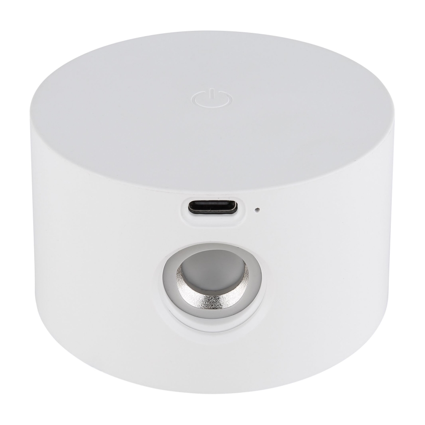 Globo - LED Prigušiva stona lampa na dodir 4u1 LED/4W/5V 3000/4000/5000K 1200 mAh bela