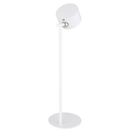 Globo - LED Prigušiva stona lampa na dodir 4u1 LED/4W/5V 3000/4000/5000K 1200 mAh bela