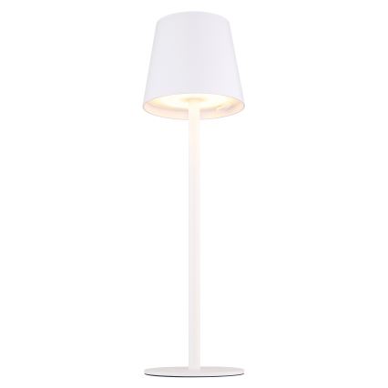 Globo - LED Prigušiva dodirna vanjska lampa LED/3W/3,7V IP44 1800 mAh USB bela