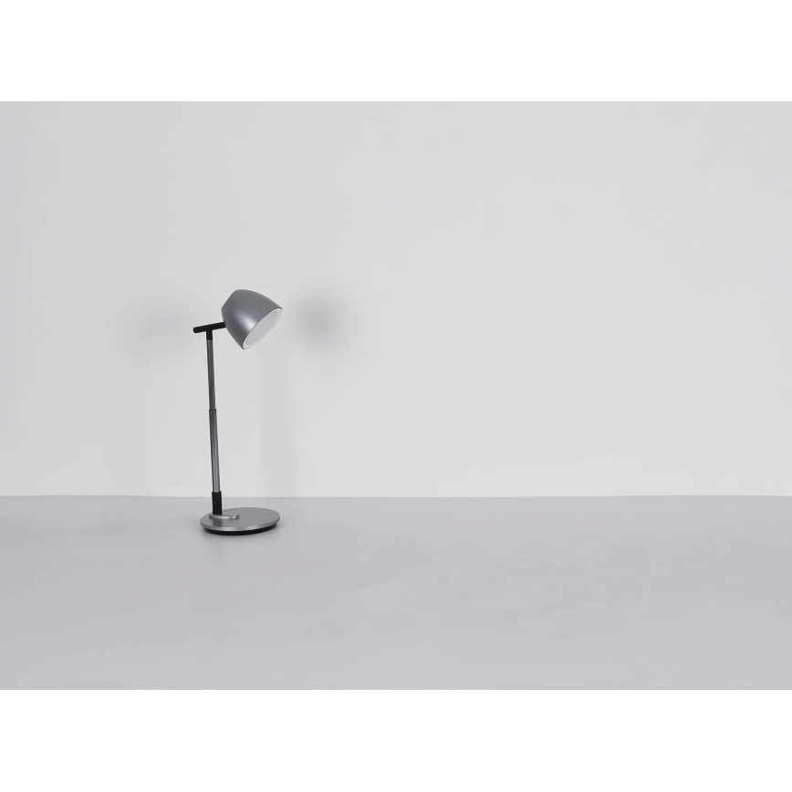 Globo - LED Prigušiva stona lampa na dodir LED/7,5W/230V 3000K/4000K/6500K sivo