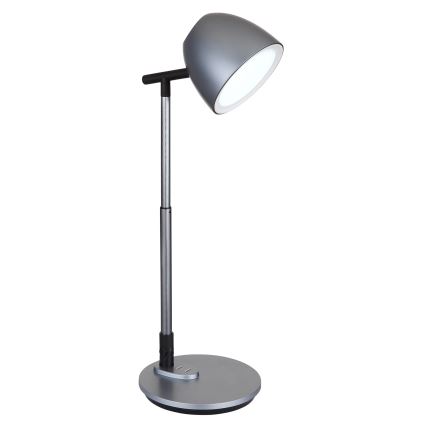 Globo - LED Prigušiva stona lampa na dodir LED/7,5W/230V 3000K/4000K/6500K sivo