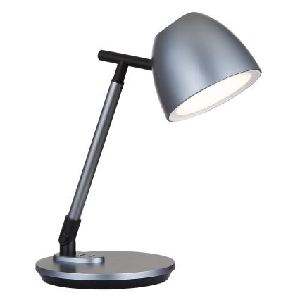 Globo - LED Prigušiva stona lampa na dodir LED/7,5W/230V 3000K/4000K/6500K sivo