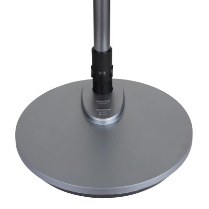 Globo - LED Prigušiva stona lampa na dodir LED/7,5W/230V 3000K/4000K/6500K sivo