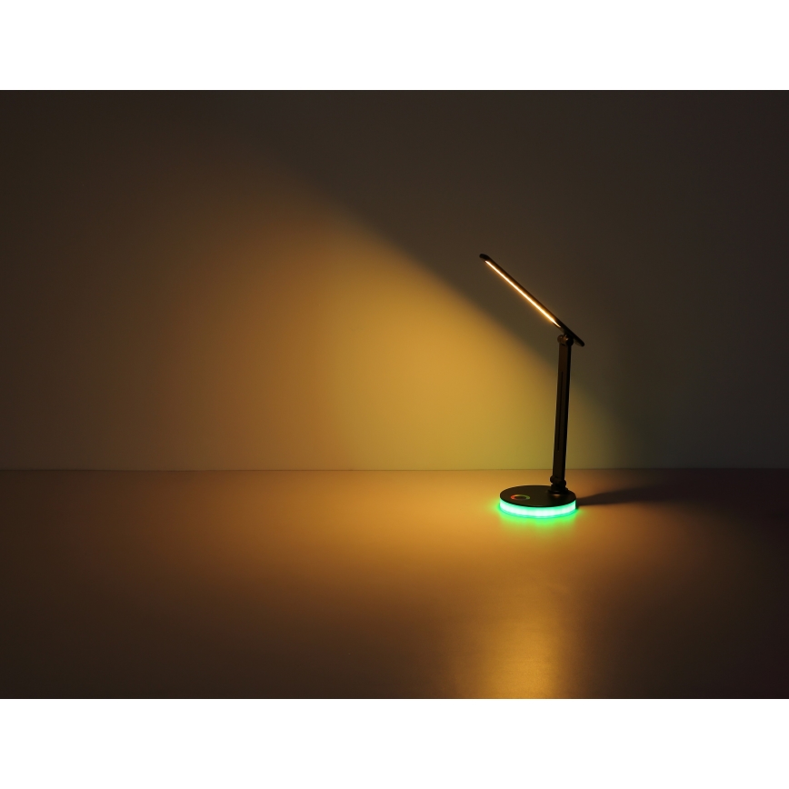 Globo - LED RGBW Prigušiva stona lampa na dodir LED/5W/230V + LED/2W 2700K/4000K/6500K bela