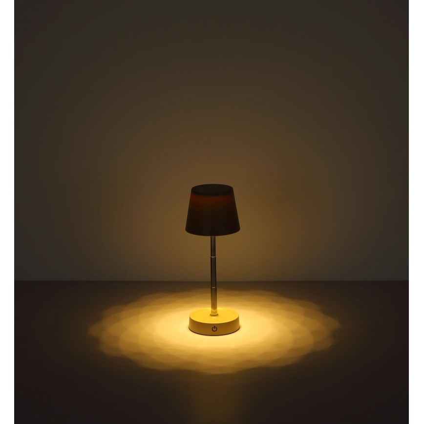 Globo - Punjiva LED stona lampa, dodirna i prigušiva, LED/1,2W/3V 1200 mAh