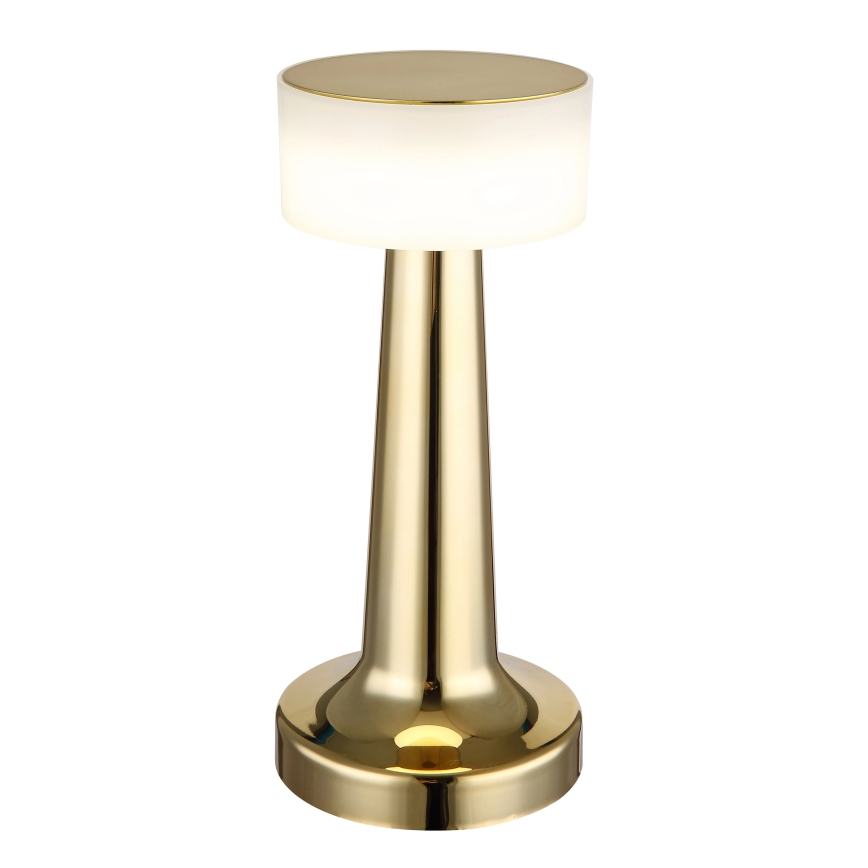 Globo - LED Prigušiva stona lampa na dodir LED/1W/3,7V 2700K/4000K/6500K 800 mAh USB zlatna