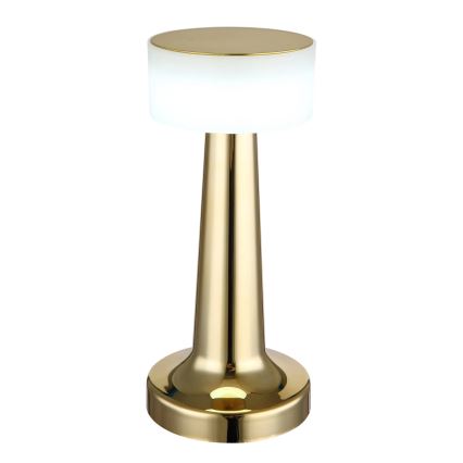 Globo - LED Prigušiva stona lampa na dodir LED/1W/3,7V 2700K/4000K/6500K 800 mAh USB zlatna