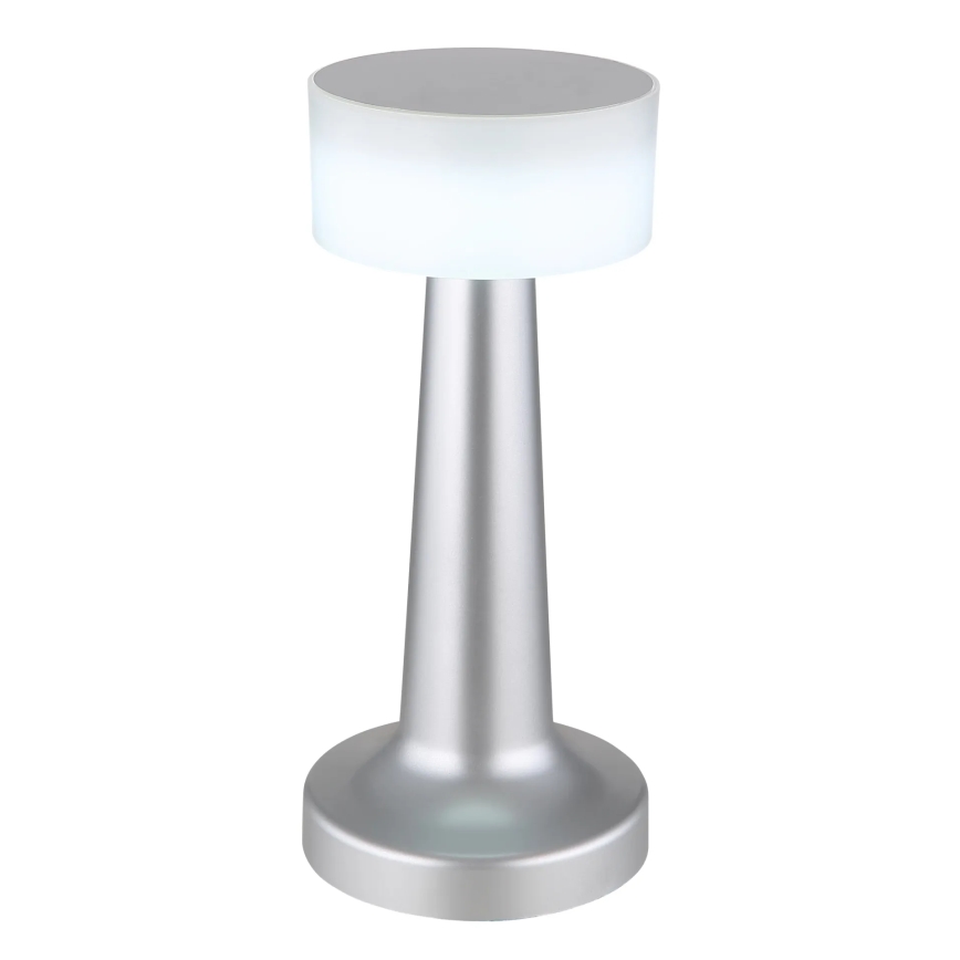Globo - LED prigušiva dodirna stona lampa LED/1W/3,7V 2700K/4000K/6500K 800 mAh USB mat hrom