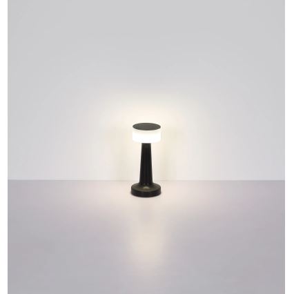 Globo - LED Prigušiva stona lampa na dodir LED/1W/3,7V 2700K/4000K/6500K 800 mAh USB crno
