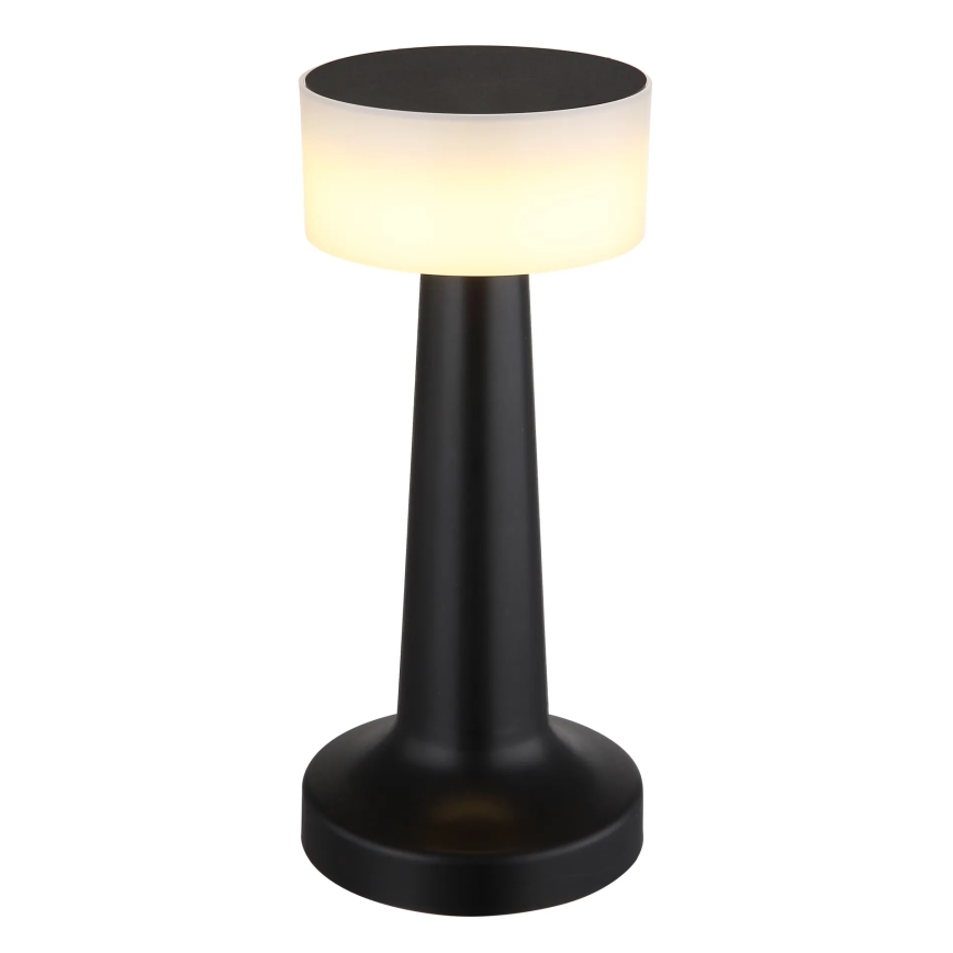 Globo - LED Prigušiva stona lampa na dodir LED/1W/3,7V 2700K/4000K/6500K 800 mAh USB crno