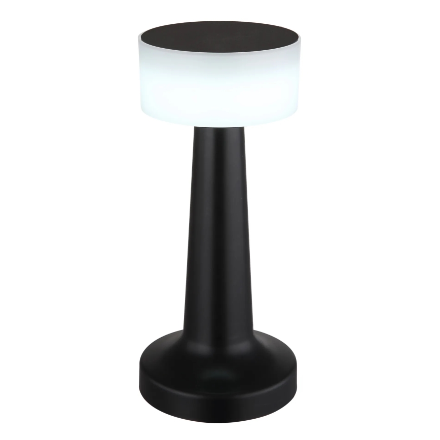Globo - LED Prigušiva stona lampa na dodir LED/1W/3,7V 2700K/4000K/6500K 800 mAh USB crno