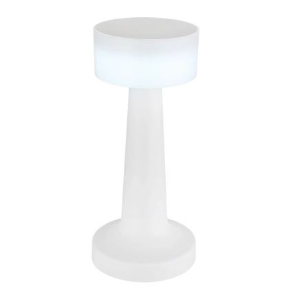 Globo - LED Prigušiva stona lampa na dodir LED/1W/3,7V 2700K/4000K/6500K 800 mAh USB bela