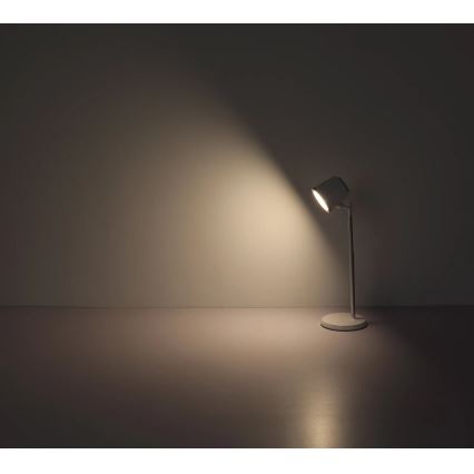 Globo - LED Prigušiva stona lampa na dodir 4u1 LED/6W/3,7V 3000K/4000K/6500K 1500 mAh USB bela