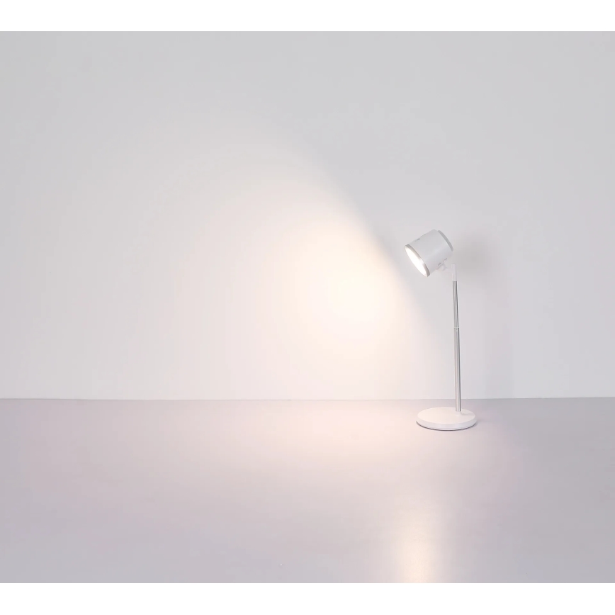 Globo - LED Prigušiva stona lampa na dodir 4u1 LED/6W/3,7V 3000K/4000K/6500K 1500 mAh USB bela