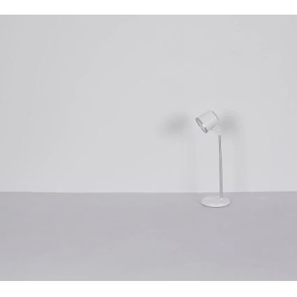 Globo - LED Prigušiva stona lampa na dodir 4u1 LED/6W/3,7V 3000K/4000K/6500K 1500 mAh USB bela