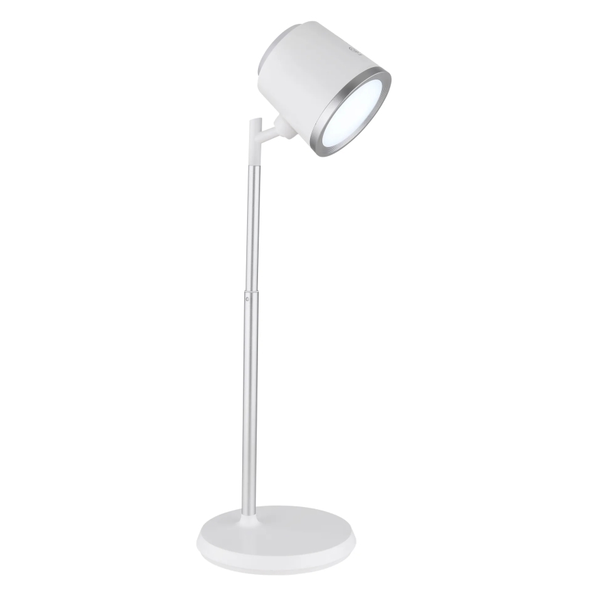 Globo - LED Prigušiva stona lampa na dodir 4u1 LED/6W/3,7V 3000K/4000K/6500K 1500 mAh USB bela