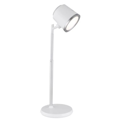 Globo - LED Prigušiva stona lampa na dodir 4u1 LED/6W/3,7V 3000K/4000K/6500K 1500 mAh USB bela