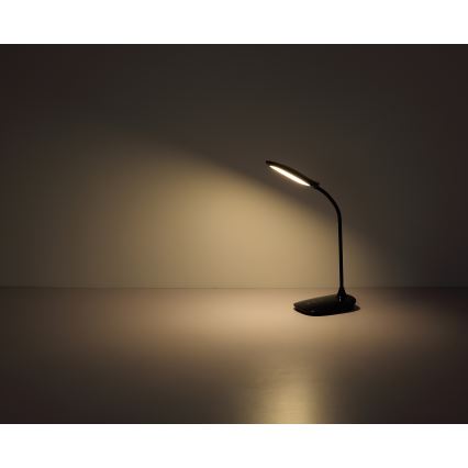 Globo - LED Prigušiva stona lampa na dodir LED/9W/230V 3000K/4000K/6500K CRI 90 crno