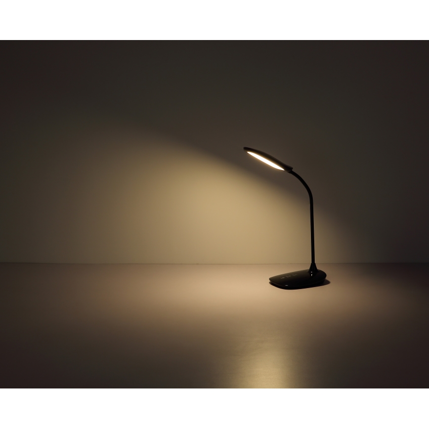 Globo - LED Prigušiva stona lampa na dodir LED/9W/230V 3000K/4000K/6500K CRI 90 crno