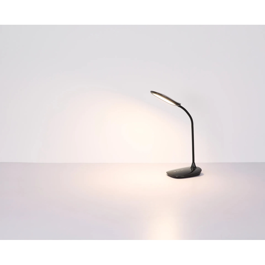 Globo - LED Prigušiva stona lampa na dodir LED/9W/230V 3000K/4000K/6500K CRI 90 crno