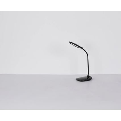 Globo - LED Prigušiva stona lampa na dodir LED/9W/230V 3000K/4000K/6500K CRI 90 crno