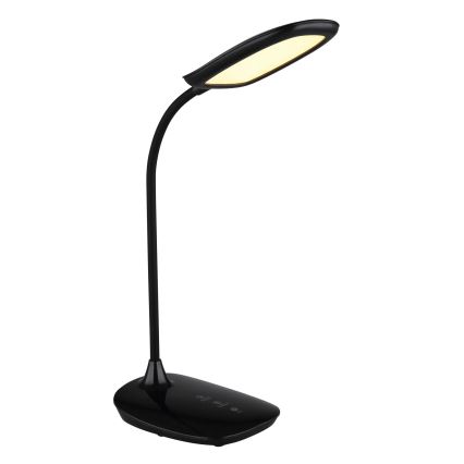 Globo - LED Prigušiva stona lampa na dodir LED/9W/230V 3000K/4000K/6500K CRI 90 crno