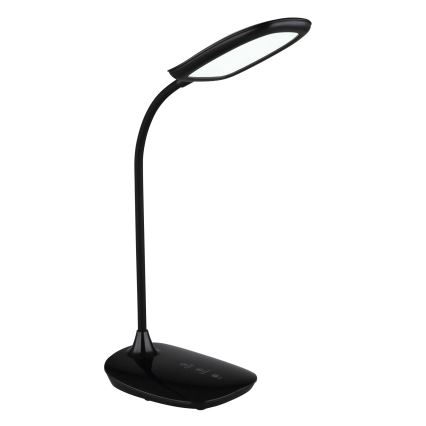 Globo - LED Prigušiva stona lampa na dodir LED/9W/230V 3000K/4000K/6500K CRI 90 crno