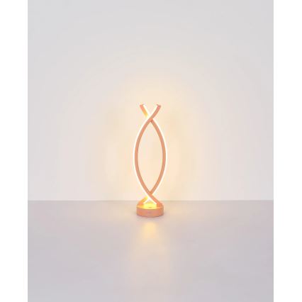 Globo - LED Prigušiva stona lampa na dodir LED/1W/3,7V 3000K 1800 mAh USB roze