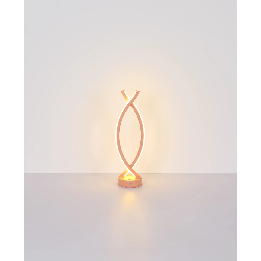 Globo - LED Prigušiva stona lampa na dodir LED/1W/3,7V 3000K 1800 mAh USB roze