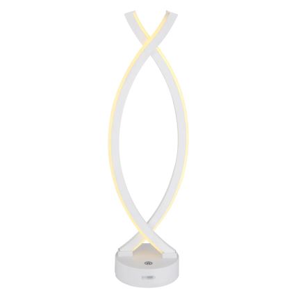 Globo - LED Prigušiva stona lampa na dodir LED/1W/3,7V 3000K 1800 mAh USB bela