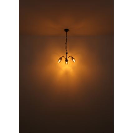 Globo - Luster na lancu 3xE14/25W/230V