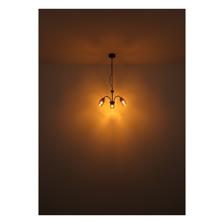 Globo - Luster na lancu 3xE14/25W/230V