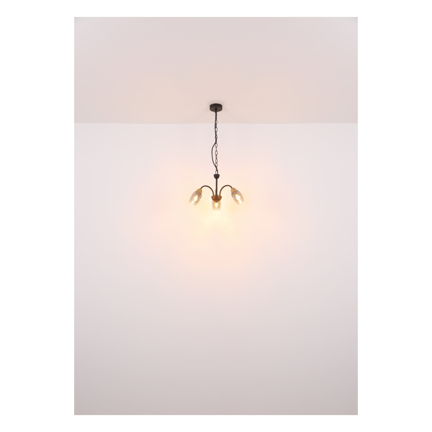 Globo - Luster na lancu 3xE14/25W/230V