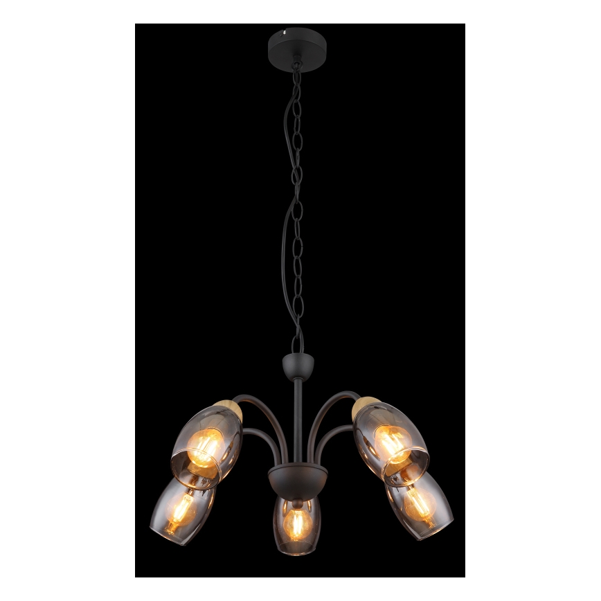 Globo - Luster na lancu 5xE14/25W/230V