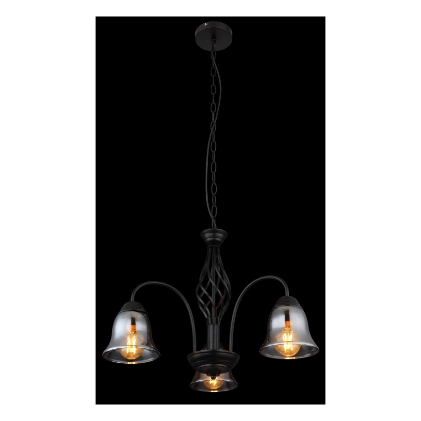 Globo - Luster na lancu 3xE27/60W/230V