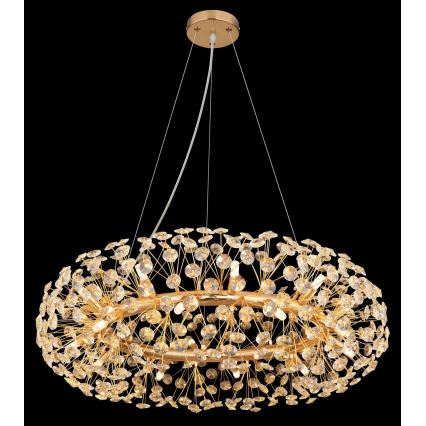Globo - LED Kristalni luster na sajli 20xG9/3,5W/230V