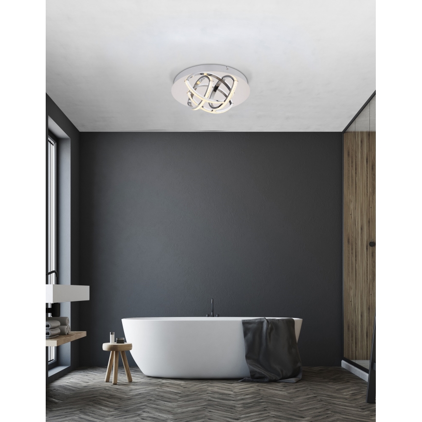 Globo - LED Plafonjera za kupatilo LED/15W/230V IP44