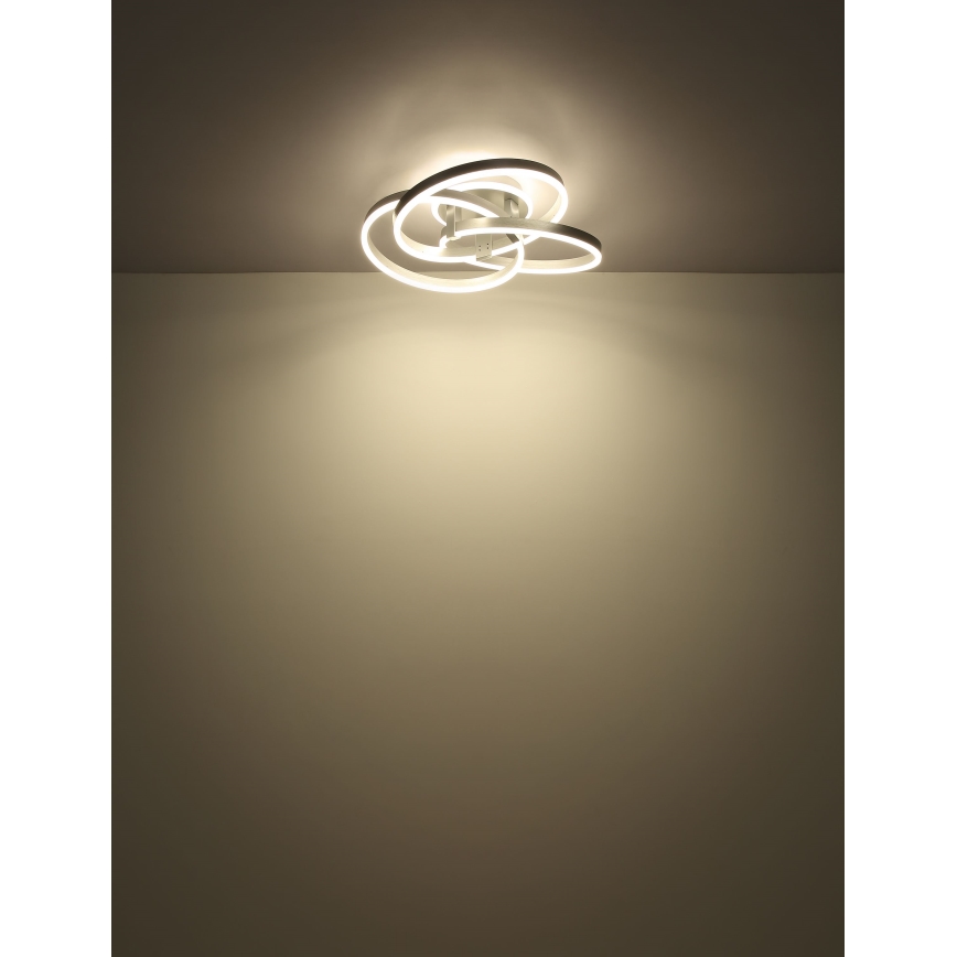 Globo - LED Prigušiva plafonjera LED/56W/230V 2700 - 6000K + Daljinski upravljač