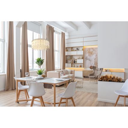 Globo - LED luster na sajli LED/58W/230V 2700-6000K + daljinski upravljač