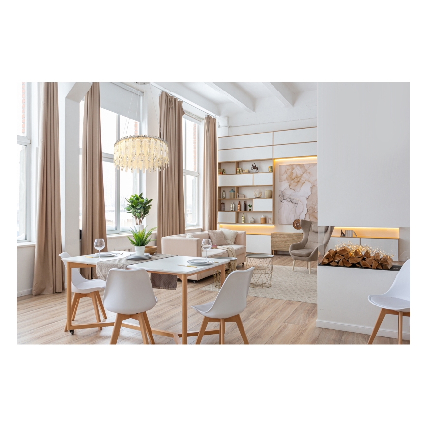 Globo - LED luster na sajli LED/58W/230V 2700-6000K + daljinski upravljač