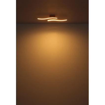 Globo - LED Nadgradni luster LED/12W/230V 3000K narandžasta
