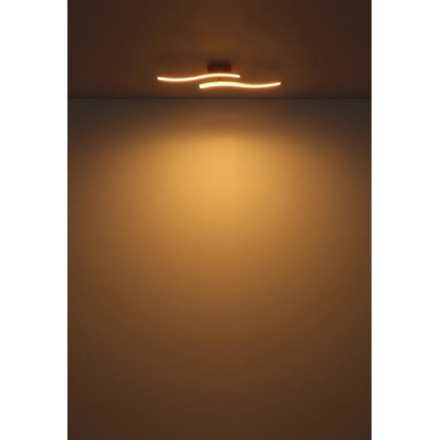 Globo - LED Nadgradni luster LED/12W/230V 3000K narandžasta