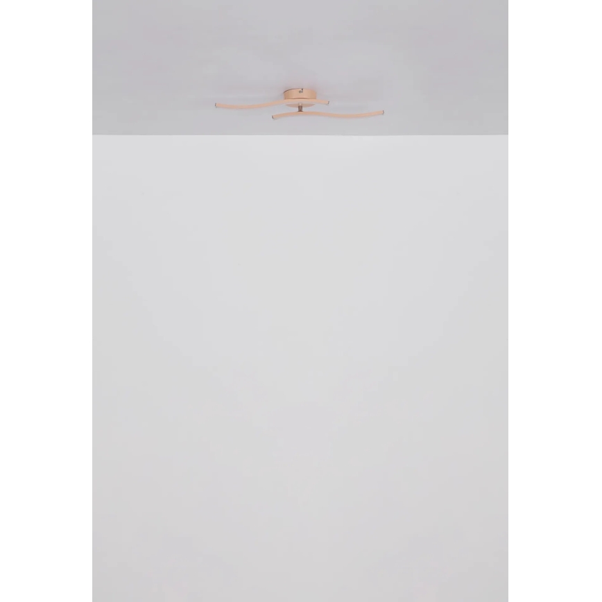 Globo - LED Nadgradni luster LED/12W/230V 3000K narandžasta