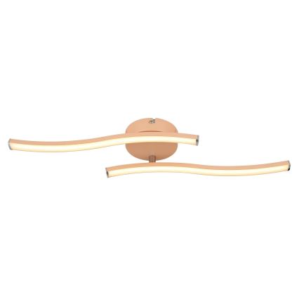 Globo - LED Nadgradni luster LED/12W/230V 3000K narandžasta