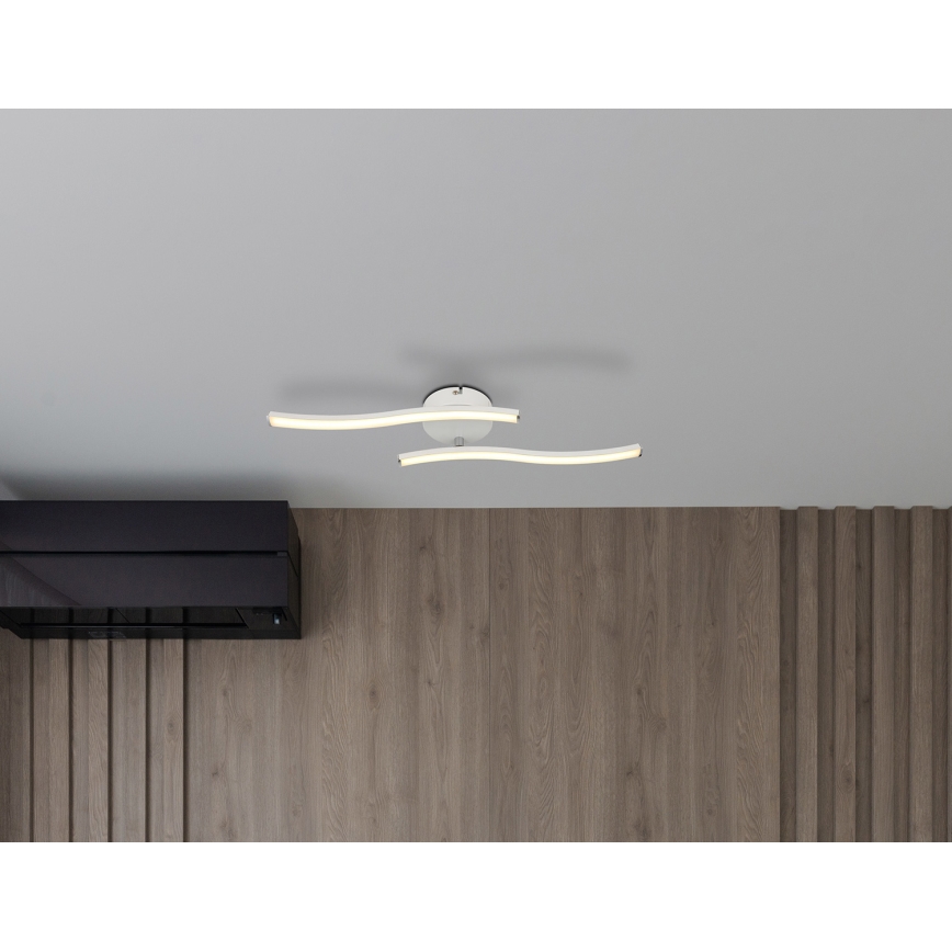 Globo - LED Nadgradni luster LED/12W/230V 3000K bela