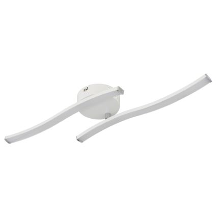Globo - LED Plafonjera 2xLED/6W/230V bela