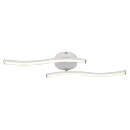 Globo - LED Plafonjera 2xLED/6W/230V bela